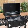 Barbecue a carbonella con affumicatore