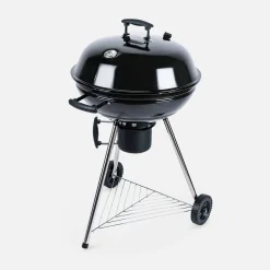 Barbecue a carbonella con affumicatore e coperchio, Ø57cm