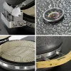 Barbecue a carbonella kamado in ceramica con carrello e copertura, Ø55,5cm