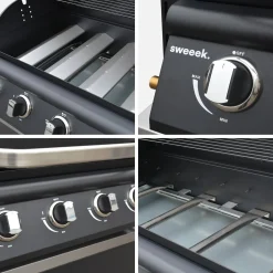Barbecue a gas a 4 bruciatori
