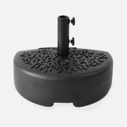 Base per ombrellone mezzaluna in plastica