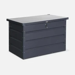 Baule da giardino in metallo, 285L