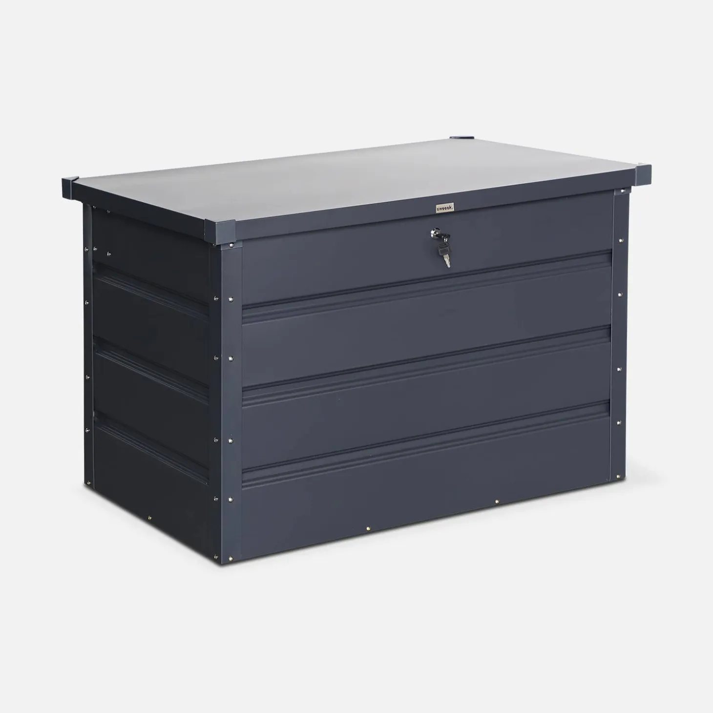 Baule da giardino in metallo, 285L
