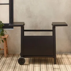 Carrello per piastra plancha Porthos a 3 bruciatori