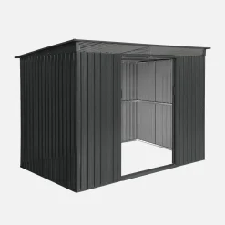 Casetta da giardino in metallo 4,85m2 con lucernario