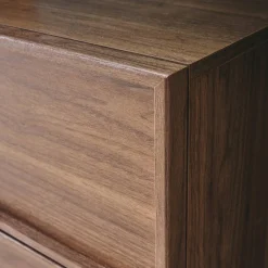 Cassettiera effetto legno 4 cassetti