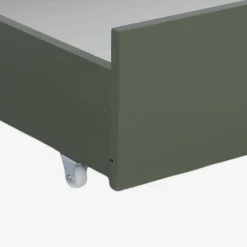 Cassettone letto per bambini Roya in legno di pino, set da 2