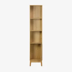 Colonna di stoccaggio per bagno vintage, 3 ripiani