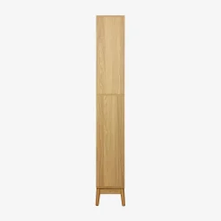 Colonna di stoccaggio per bagno vintage, 3 ripiani