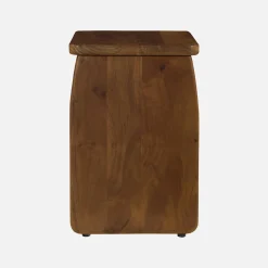 Comodino esotico in legno di acacia