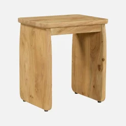 Comodino esotico in legno di acacia