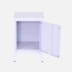 Comodino industriale per bambini, 1 anta
