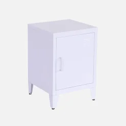 Comodino industriale per bambini, 1 anta