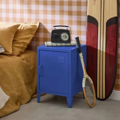 Comodino industriale per bambini, 1 anta