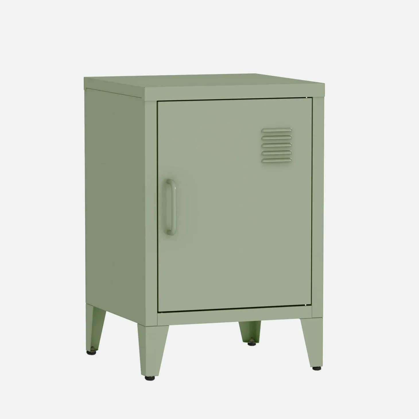 Comodino industriale per bambini, 1 anta
