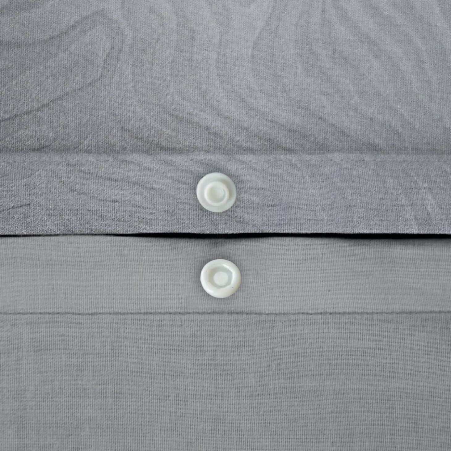 Completo letto in poliestere reversibile stampato zebrato 2 posti grigio