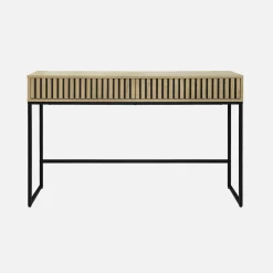 Consolle contemporanea con 2 cassetti, 120cm