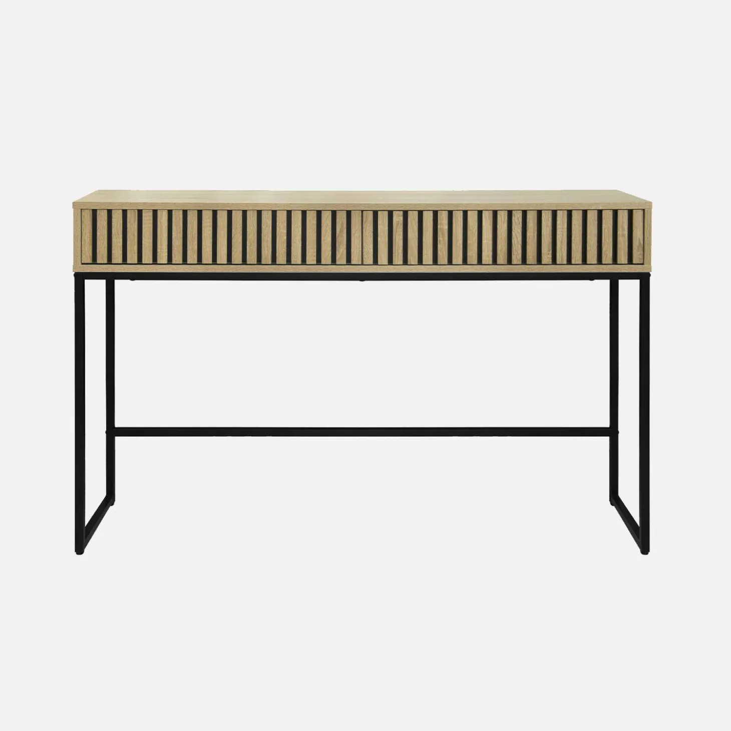 Consolle contemporanea con 2 cassetti, 120cm