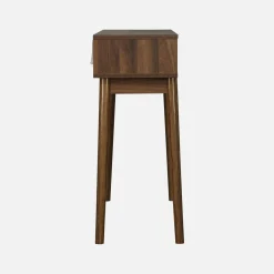 Consolle effetto legno 2 cassetti, 100cm