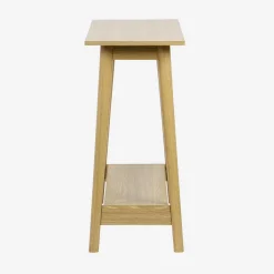 Consolle scandinava effetto legno di noce, 110cm