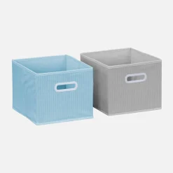 Contenitore per bambini con 4 cestini in velluto