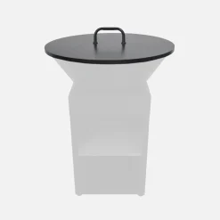 Coperchio per braciere in acciaio compatibile Mombacho e Stromboli, 80cm