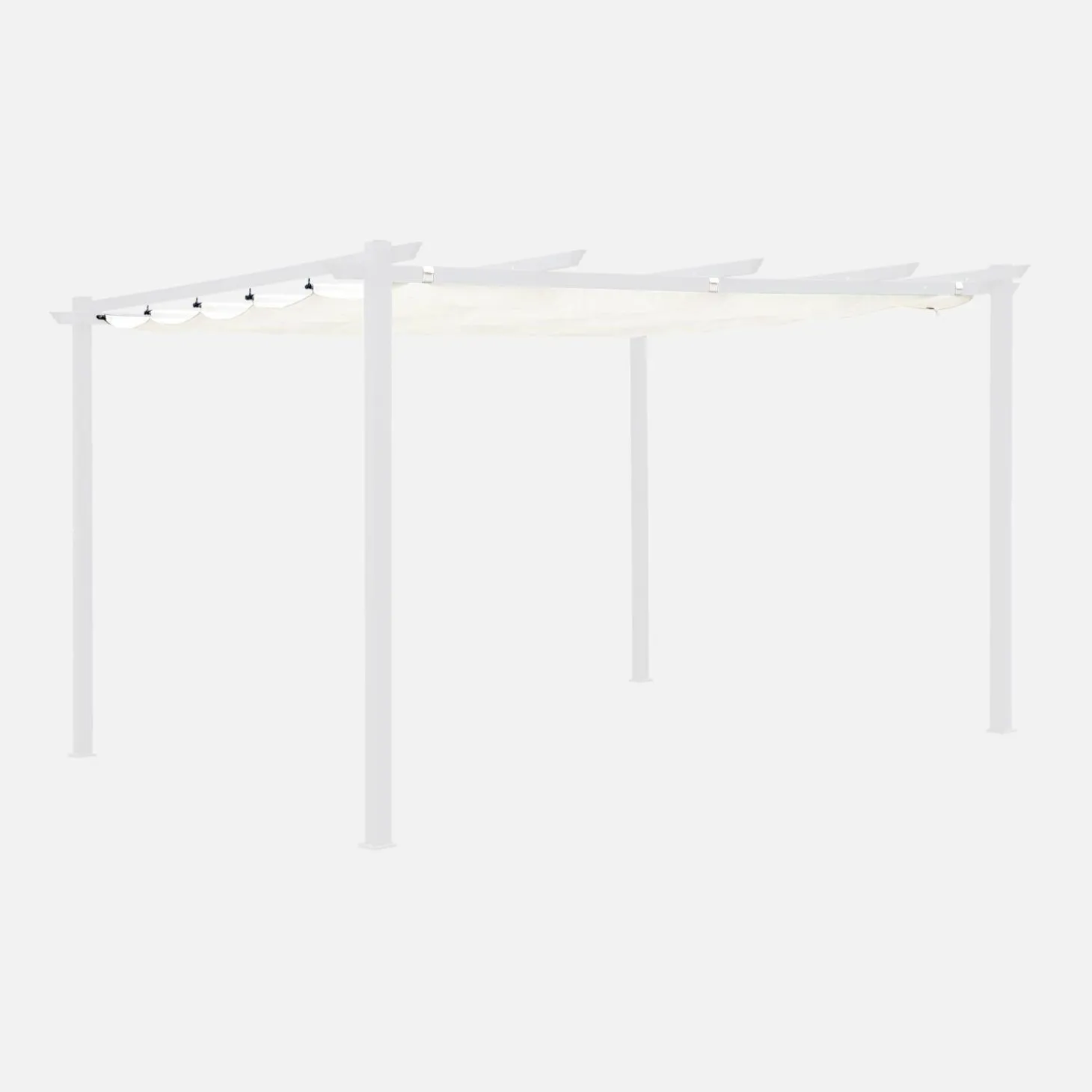 Copertura del tetto per pergola Isla 3x4m