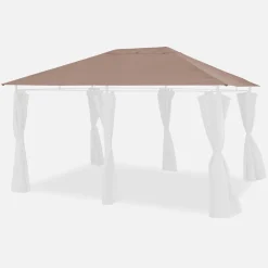 Copertura del tetto 3x4m per pergola Divio