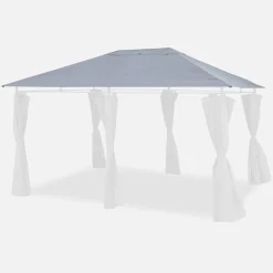 Copertura del tetto 3x4m per pergola Divio