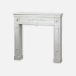 Cornice per caminetto effetto legno