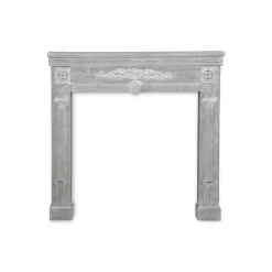 Cornice per caminetto effetto legno