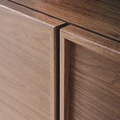 Credenza effetto legno 2 ante 80 cm