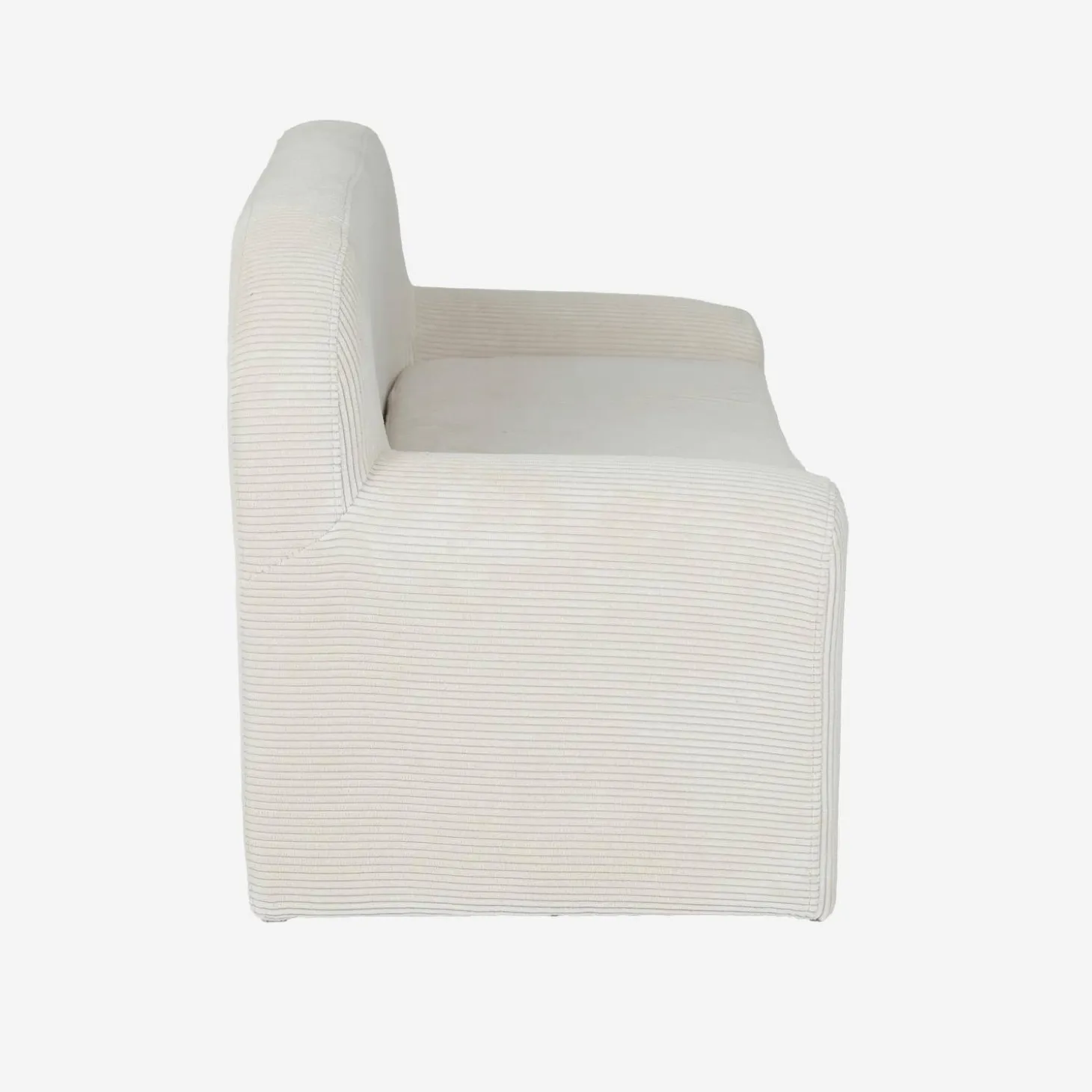 Divano letto per bambini in velluto a coste