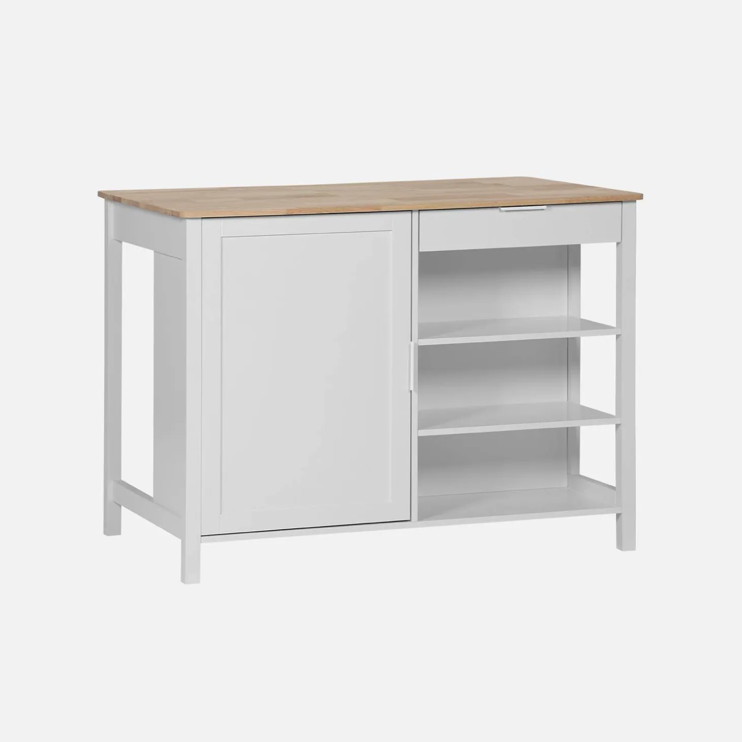 Isola da cucina 3 in 1, 120cm