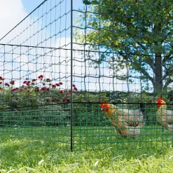 Kit di recinzione in rete modulare per galline