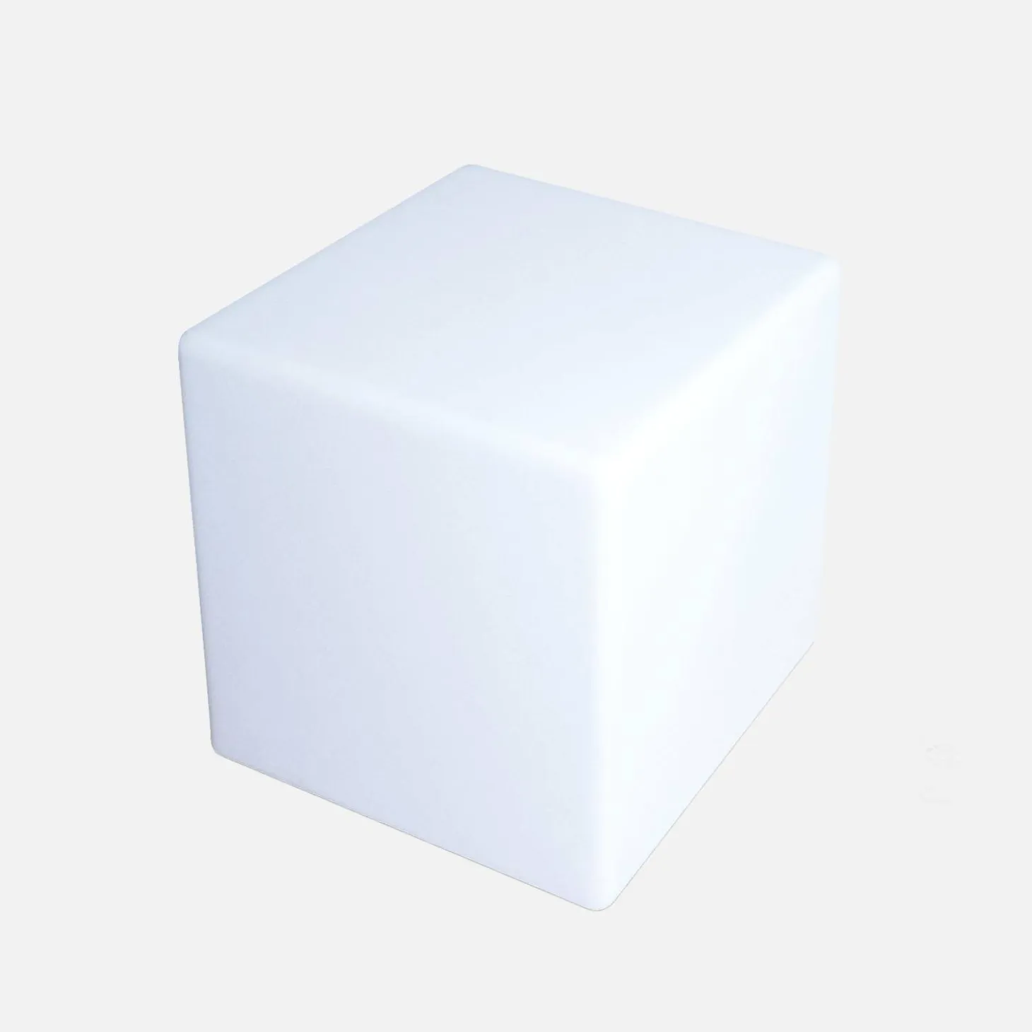 Lampada a cubo LED colore bianco con batteria ricaricabile