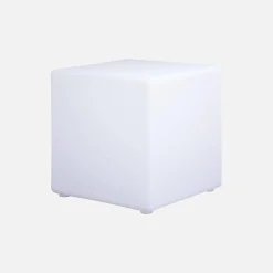 Lampada a cubo LED colore bianco con batteria ricaricabile