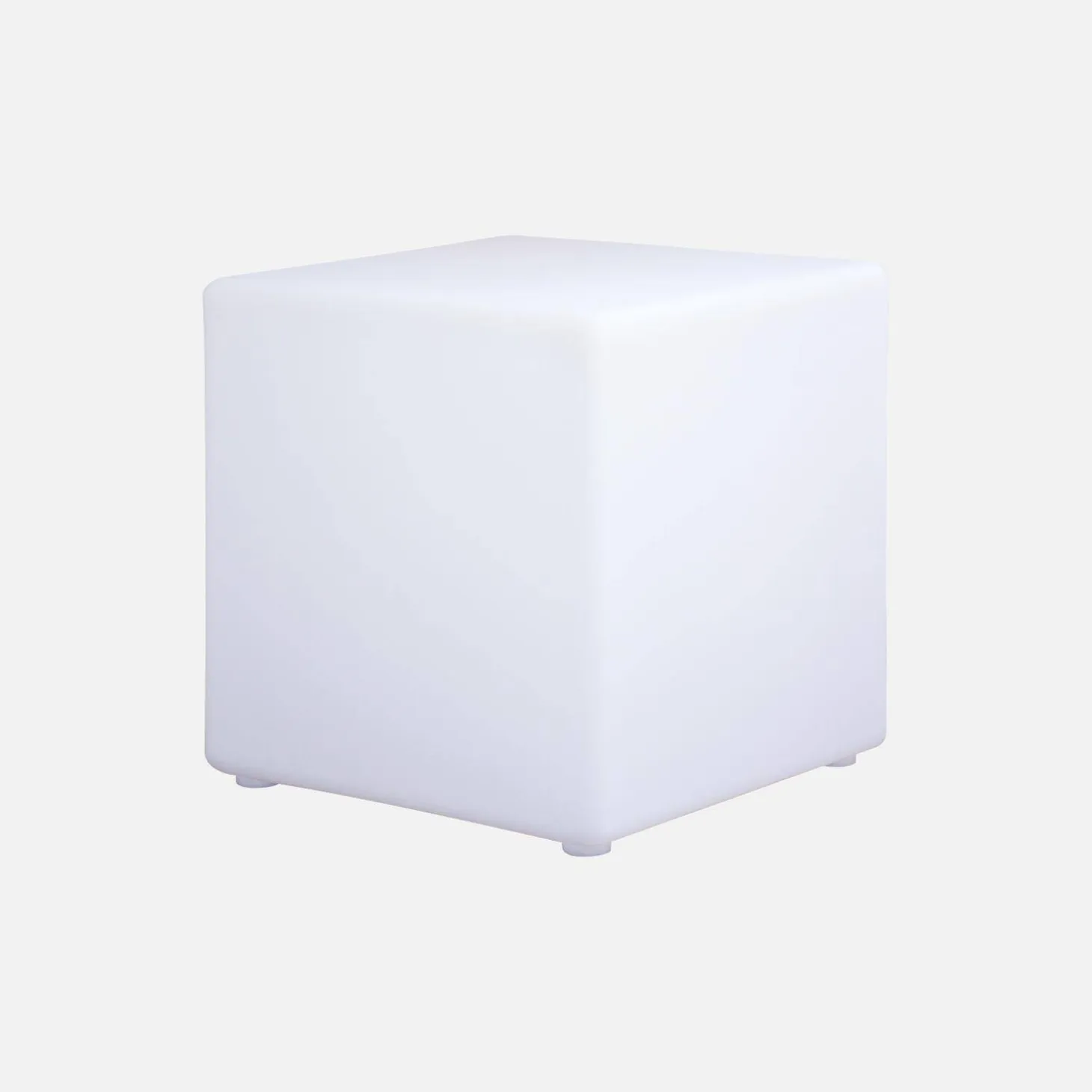 Lampada a cubo LED colore bianco con batteria ricaricabile