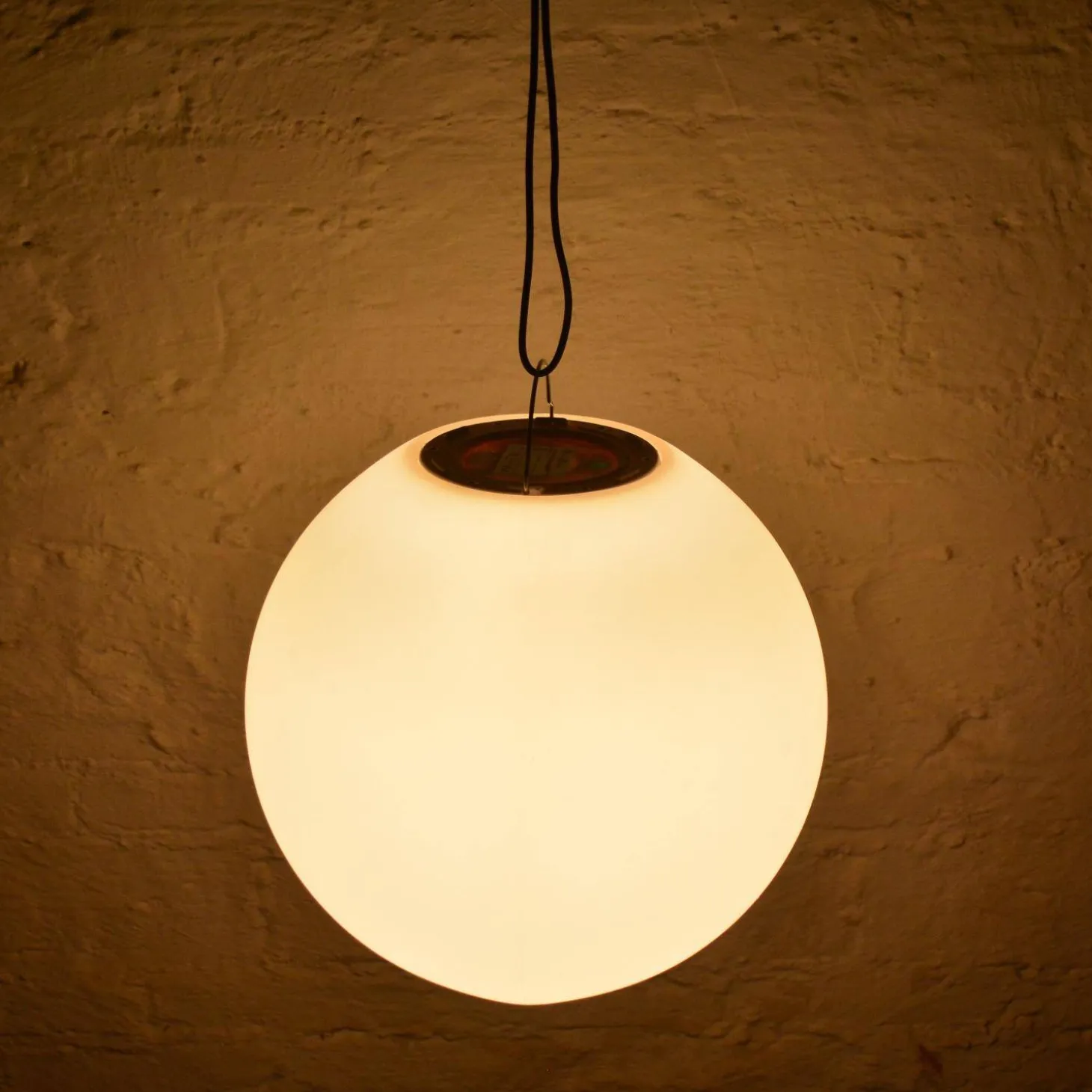 Lampada a sfera LED luce bianca con batteria ricaricabile