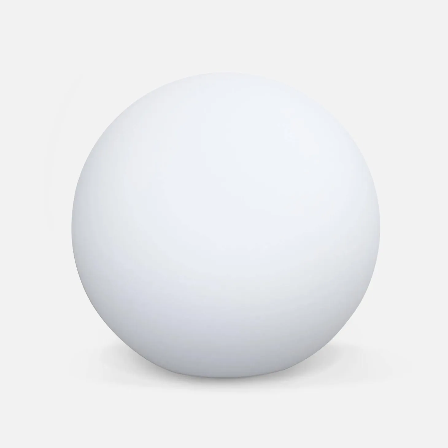 Lampada a sfera LED luce bianca con batteria ricaricabile