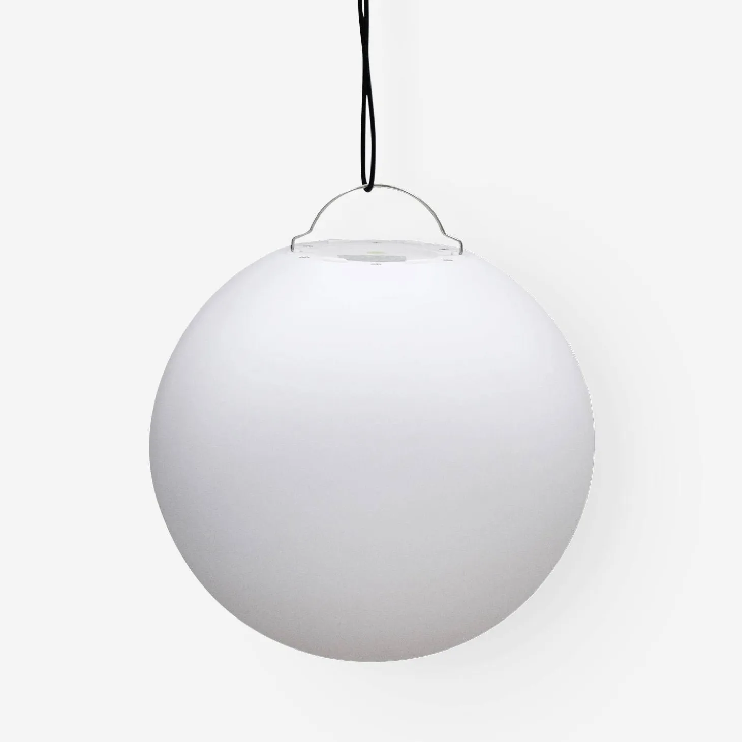 Lampada a sfera LED luce bianca con batteria ricaricabile