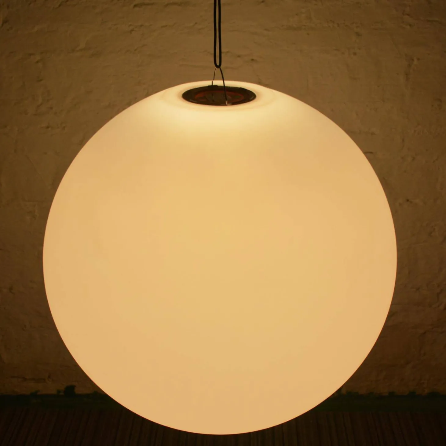 Lampada a sfera LED luce bianca con batteria ricaricabile