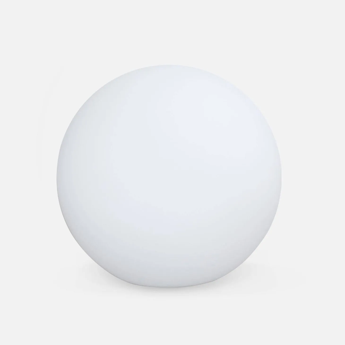 Lampada a sfera LED luce bianca con batteria ricaricabile