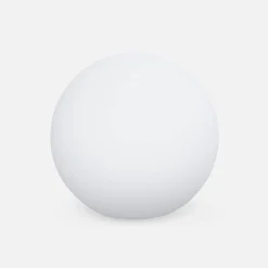 Lampada a sfera LED luce bianca con batteria ricaricabile