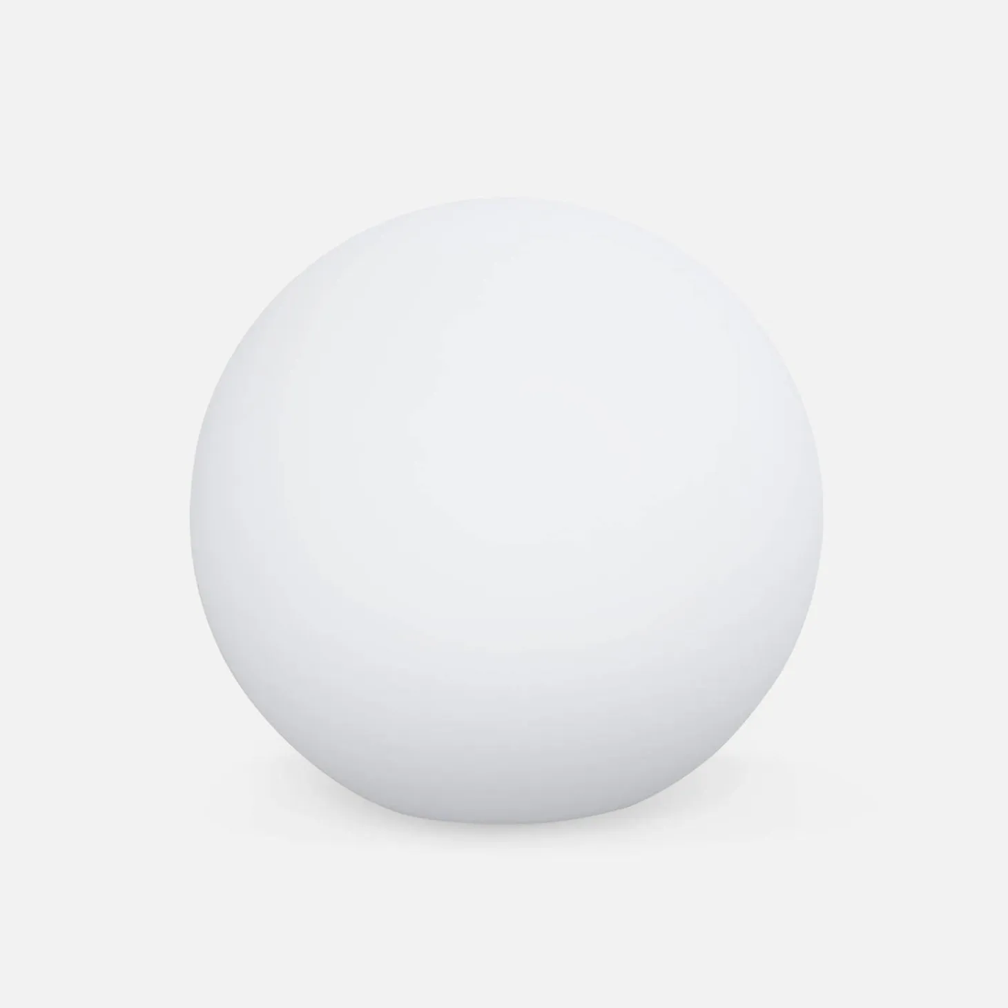 Lampada a sfera LED luce bianca con batteria ricaricabile