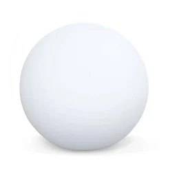 Lampada a sfera LED luce bianca con batteria ricaricabile