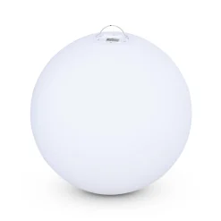 Lampada a sfera LED luce bianca con batteria ricaricabile