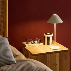 Lampada da tavolo LED senza fili, 32cm