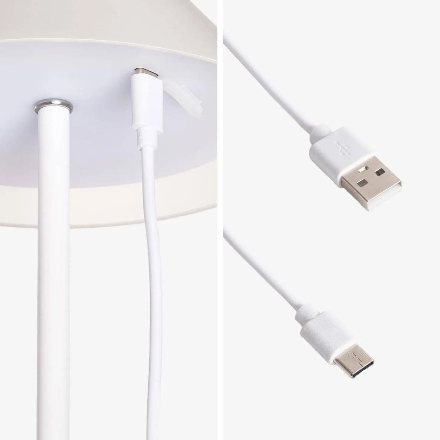 Lampada da tavolo LED senza fili, 32cm