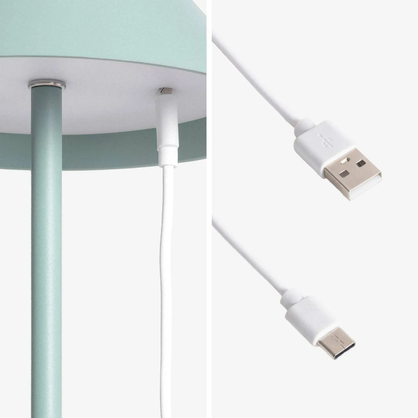 Lampada da tavolo LED senza fili, 32cm